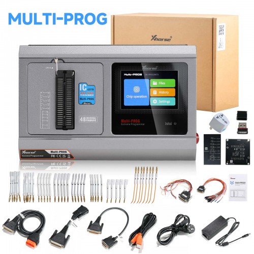 2025 Xhorse Multi-Prog Programmer Pro-Level ECU TCU Programmer with Free MQB48 License Update Version of VVDI Prog