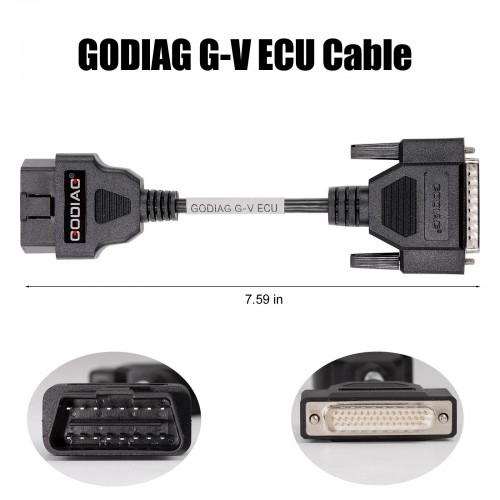 GODIAG G-V ECU Cable for Read & Write ECU via Bench Model for Gearbox Data Read/Write Work with Xhorse MULTI PROG