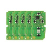 XHORSE XSTO20EN VVDI Toy.T XM38 Smart Remote Key PCB 5 Buttons 5pcs/lot