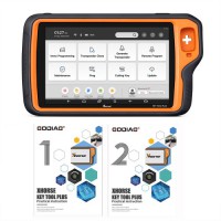 Xhorse VVDI Key Tool Plus Pad wtih GODIAG Practical Instruction 1&2 Two Books