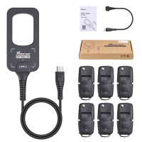 2025 Xhorse VVDI BEE Key Tool Lite Frequency Detection Transponder Clone Work on Android Phone Type C Port Get Free 6pcs XKB501EN Remotes