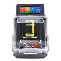 2025 XHORSE Condor XC-MINI PLUS II Automatic Key Cutting Machine Support Car/ Motorbike/ House Keys with M3 and M5 Clamps