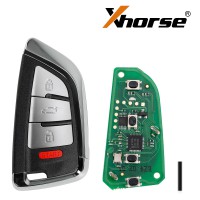 Xhorse XSDFX2EN XM38 Serias Universal Smart Remote Key Knife Style 4 Buttons 5pcs/lot