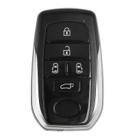 Xhorse XSTO20EN XM38 Smart Key Shell for  FENT.T Toyota 5 Buttons