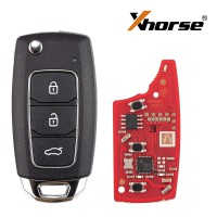XHORSE XKHY25EN Hyundai Knife Style 2nd Generation Wired Smart Key 5pcs/lot