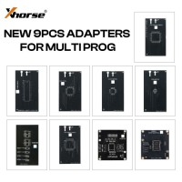 Value Bundle XHORSE New 9pcs Dedicated Adapters for Multi Prog