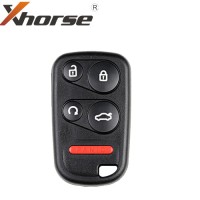 Xhorse XKHO23EN 2nd Generation for Honda Type Wire Remote Key 4 Buttons 5pcs/lot