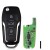 Xhorse XEFO01EN Super Remote Key Ford Flip 4 Buttons with Built-in Super Chip English 5pcs/lot