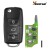 Xhorse XEB510EN Super Remote Key VW B5 Flip 3 Button With Built-in XT27B Super Chip English 5pcs/lot