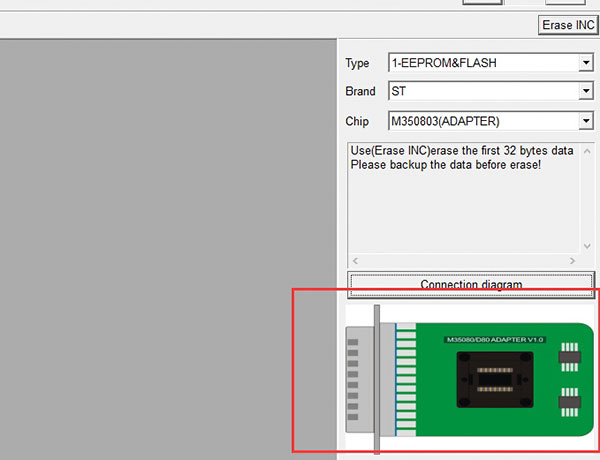 Xhorse VVDI Prog M35080/ D80 Adapter