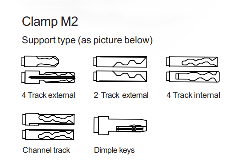 Xhorse M2 Key Clamp