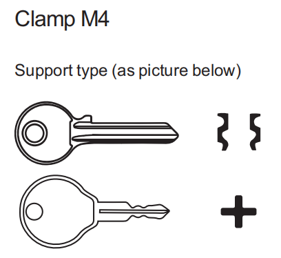 Xhorse M4 Clamp