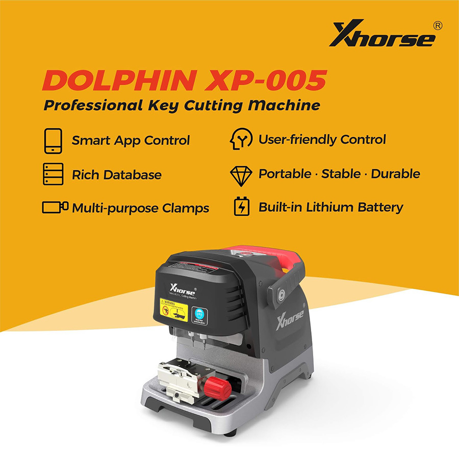 Xhorse Condor Dolphin XP-005 Key Cutting Machine