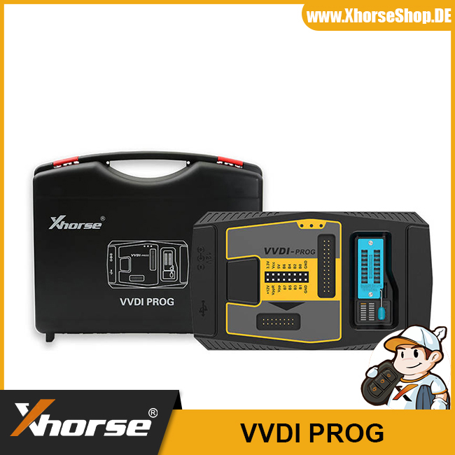 2024 Xhorse VVDI PROG EEPROM Programmer VVDI-Prog ECU Programmer Support for VAG EDC17 and BMW ECU