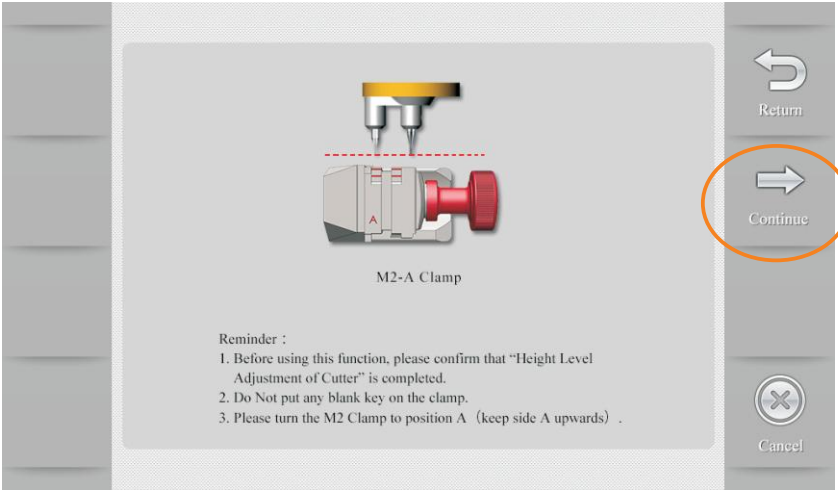 Original Xhorse M2 Key Clamp