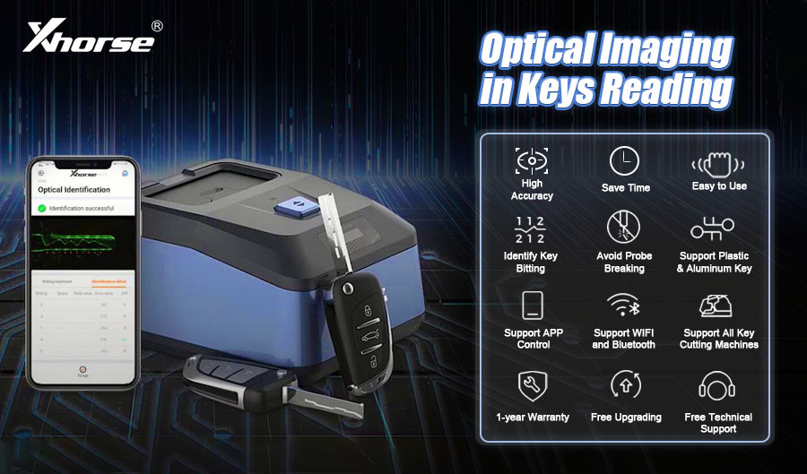 Xhorse Dolphin XP-005L XP005L Plus Key Reader