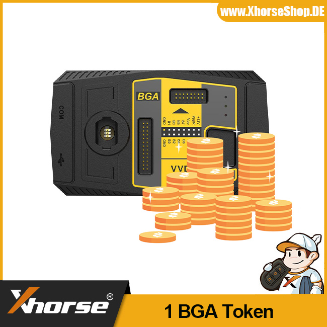 [24Hours Add] 1 Token for VVDI MB BGA Tool BENZ Online Password Calculation