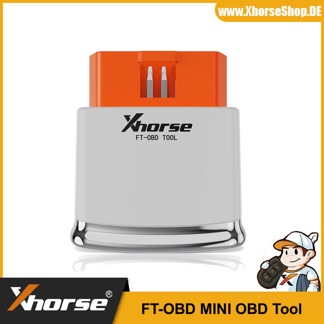 Xhorse XDMOT0GL FT-OBD MINI OBD Tool for Toyota Key Adding and All Key Lost Work with VVDI Key Tool MAX/ Xhorse App