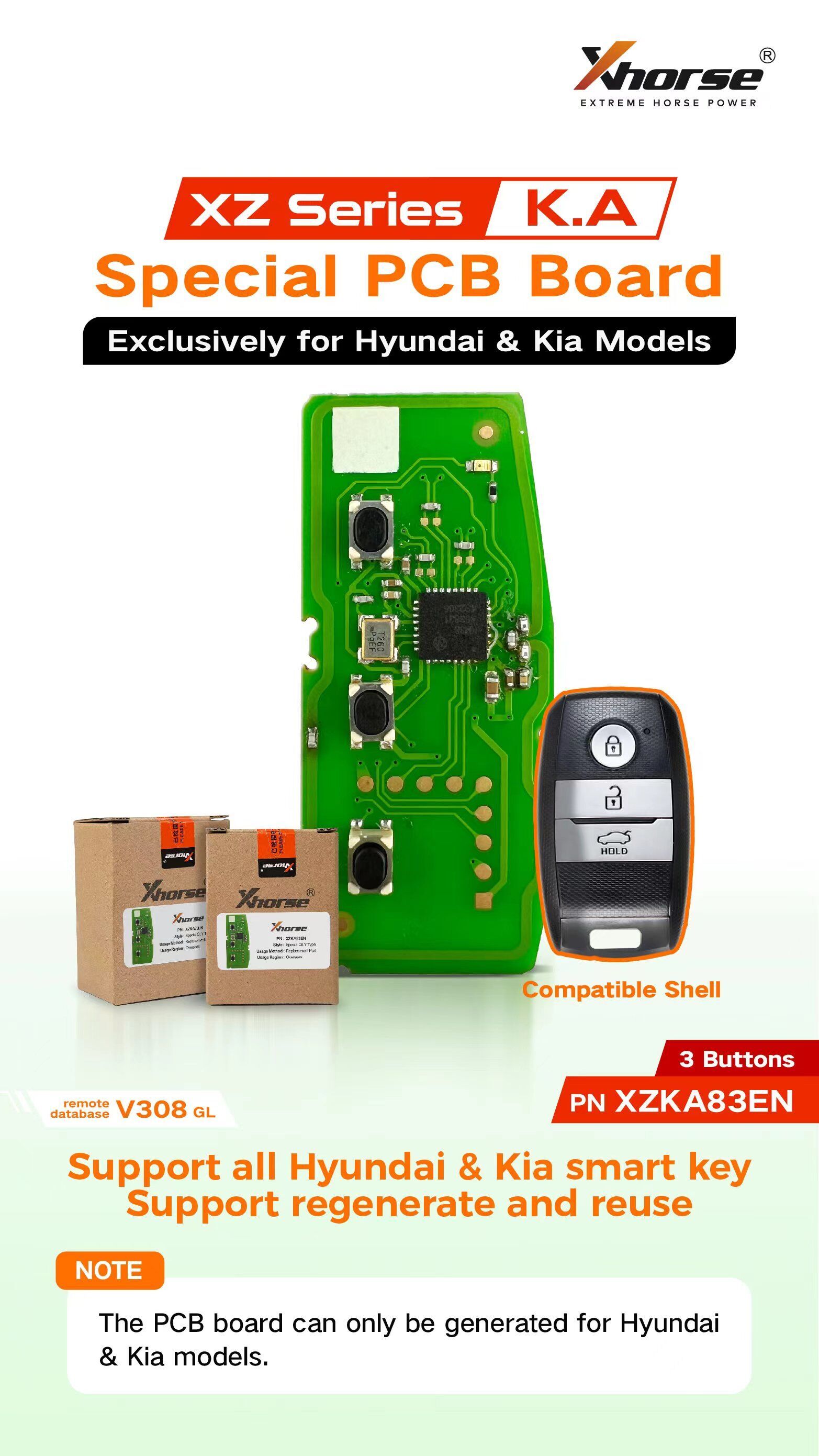 XZKA83EN Special PCB Board Exclusively for Hyundai & Kia