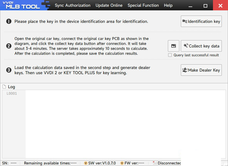 Xhorse XDMLB0 VVDI MLB Tool