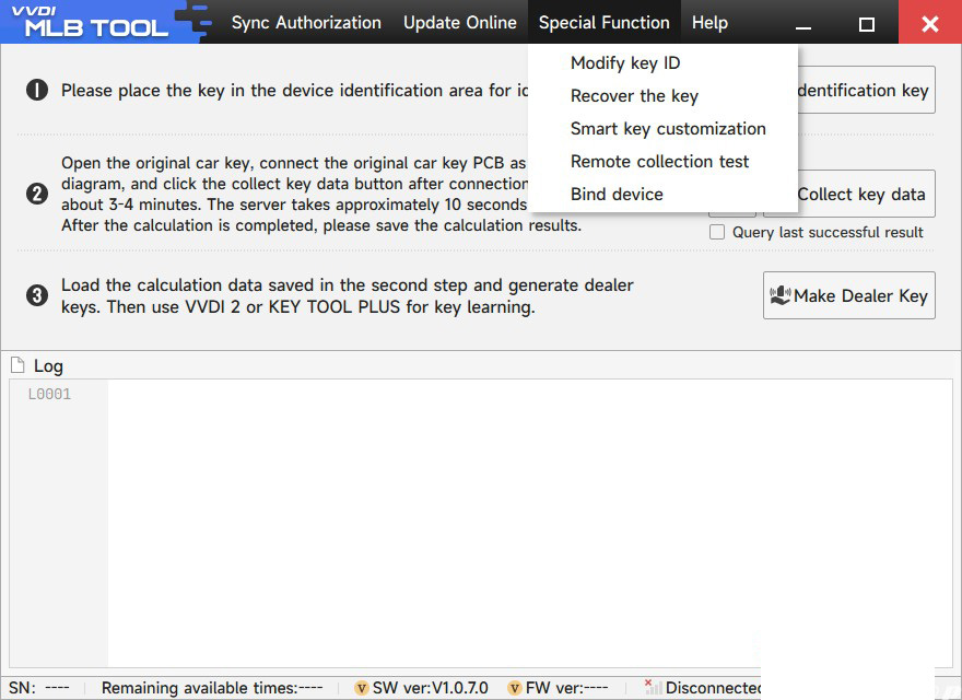 Xhorse XDMLB0 VVDI MLB Tool