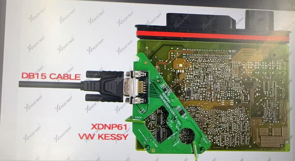 Xhorse XDNP61GL Solder Free Adapter for VW KESSY