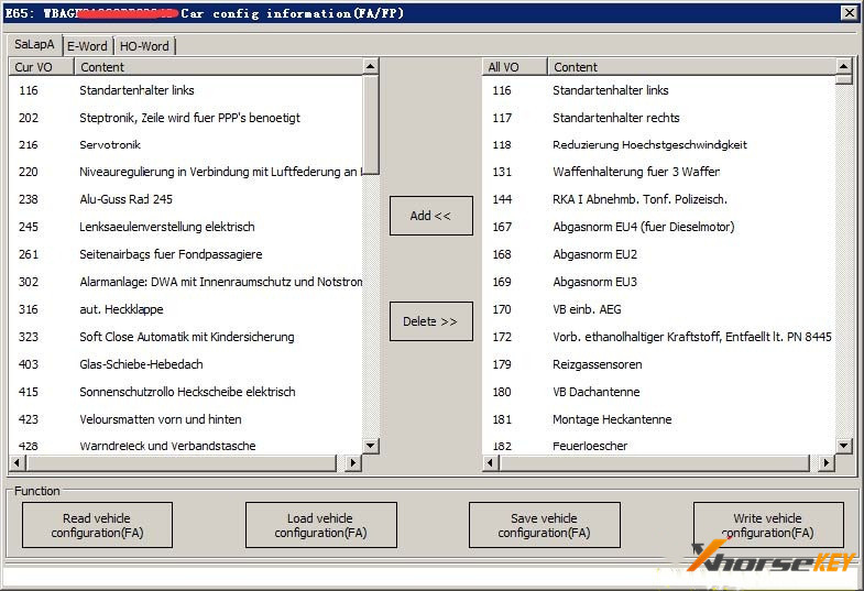 User Manual of VVDI BIMTool Pro BMW E F G Programming & Coding